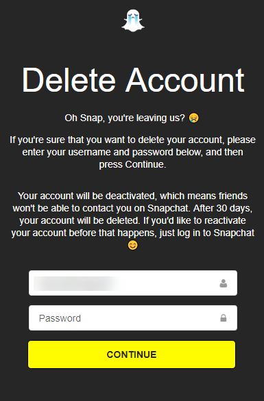 how-to-deactivate-snapchat-account-Temporarily