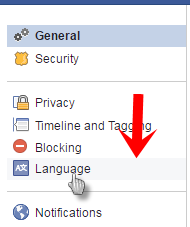How-to-change-language-on-facebook