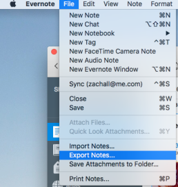 transfer Your Notes from Evernote to Apple Notes